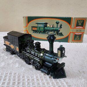 Vintage Avon 1876 CENTENNIAL EXPRESS Glass TRAIN Wild Country Original Box